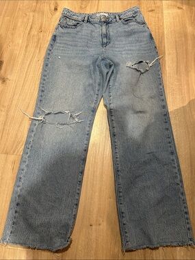 Garage Jambe Large Wide Leg Jeans